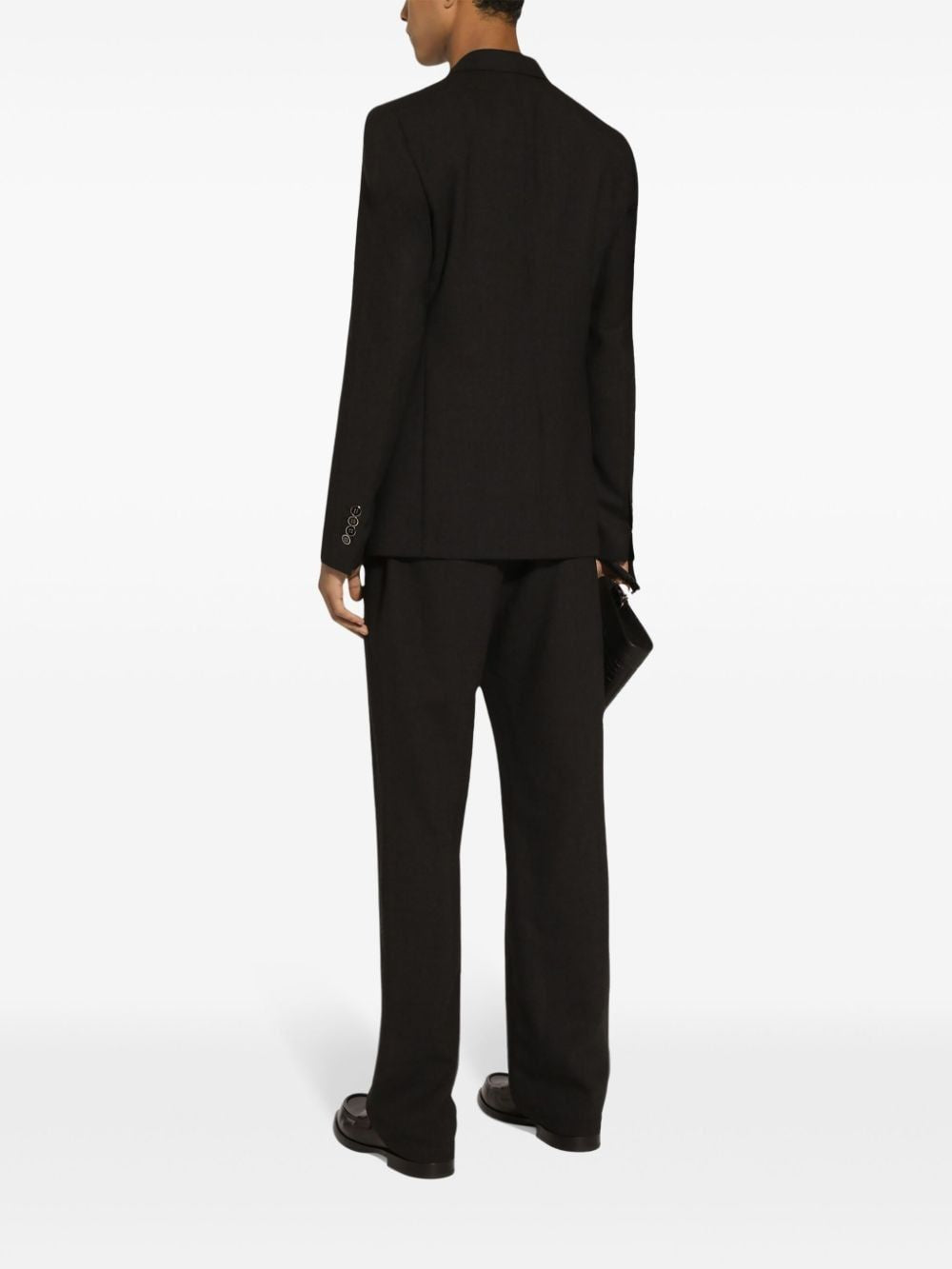 DOLCE & GABBANA Sophisticated Melangrigi Formal Jacket for Men