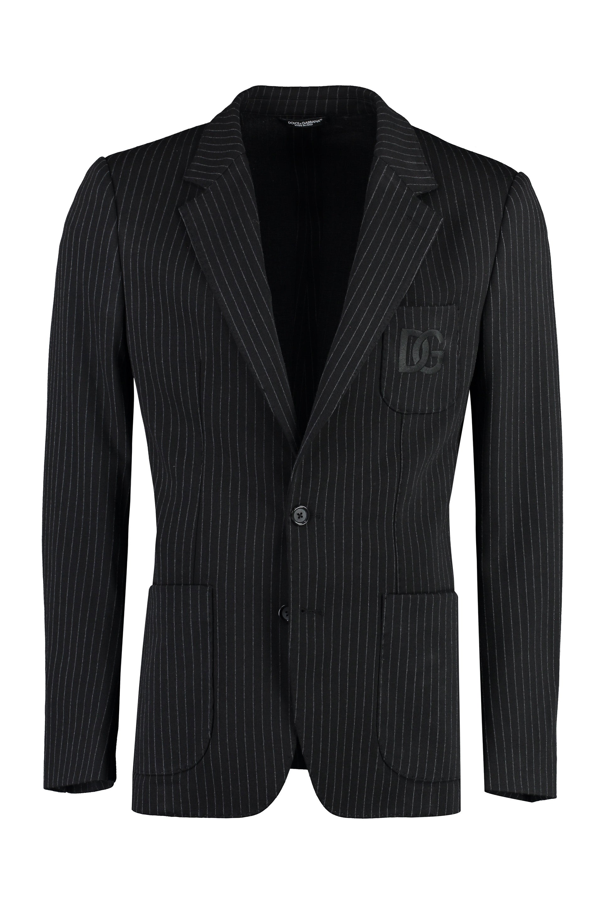 DOLCE & GABBANA Single-Breasted Two-Button Jacket