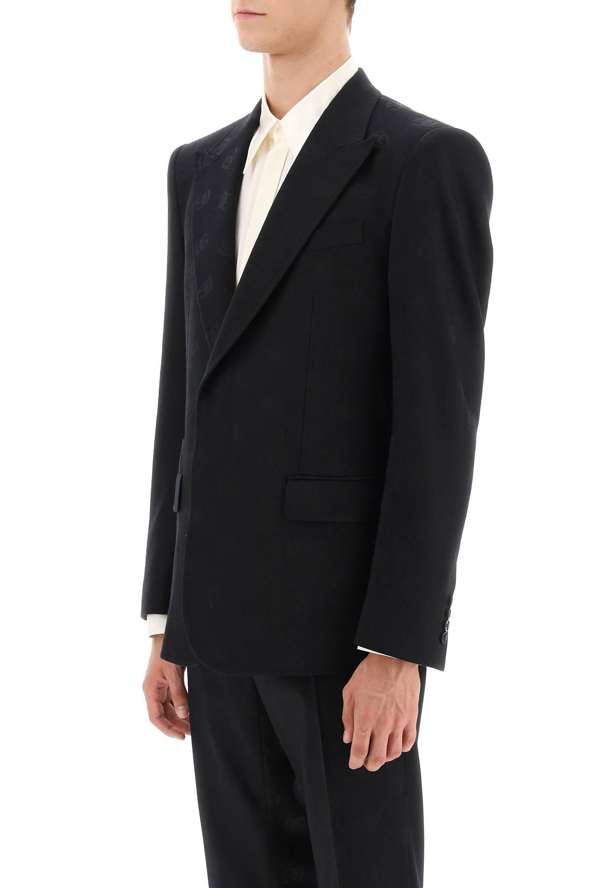 DOLCE & GABBANA Men's Virgin Wool Blend Single-Breast Jacket