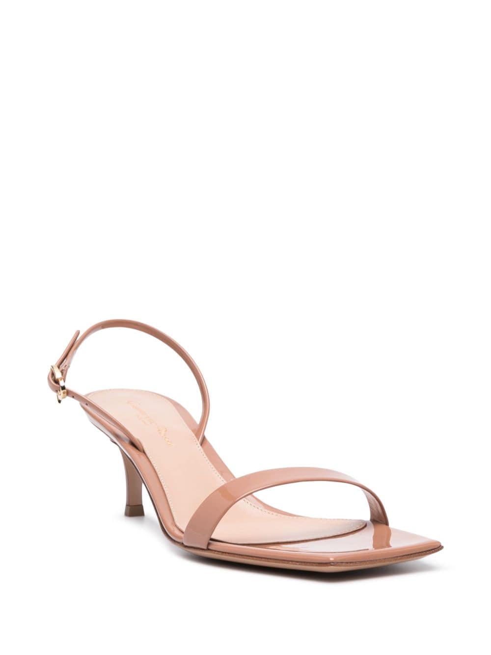GIANVITO ROSSI 65MM Leather Ribbon Sandals
