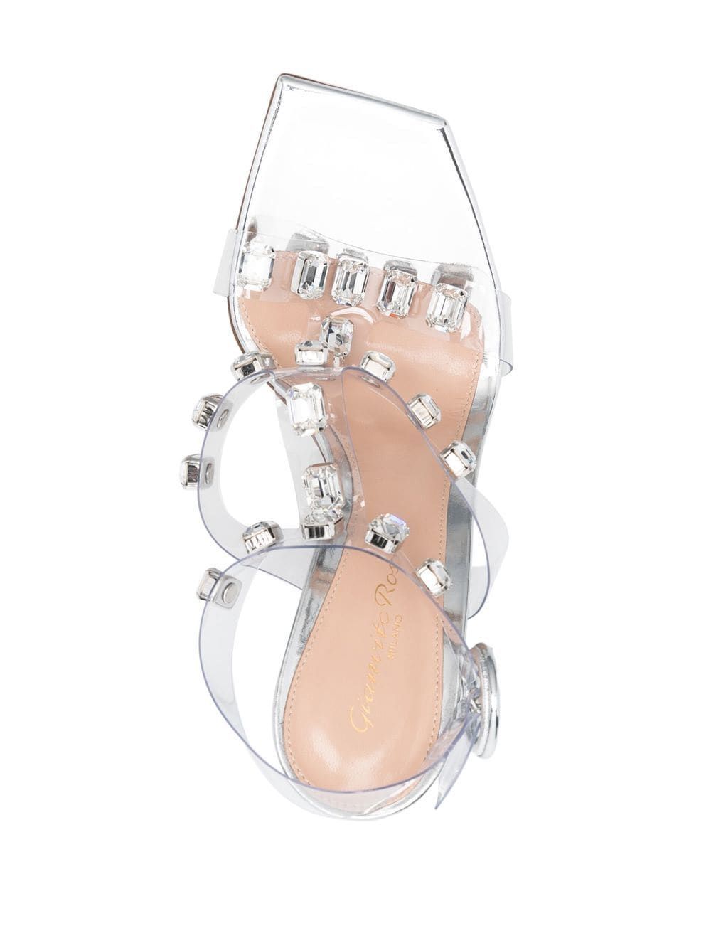 GIANVITO ROSSI Crystal-Embellished Mini Sandals for Women