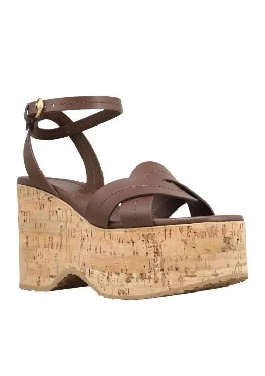 GIANVITO ROSSI Platform Sandals with Wide Straps - 10.5 cm Height