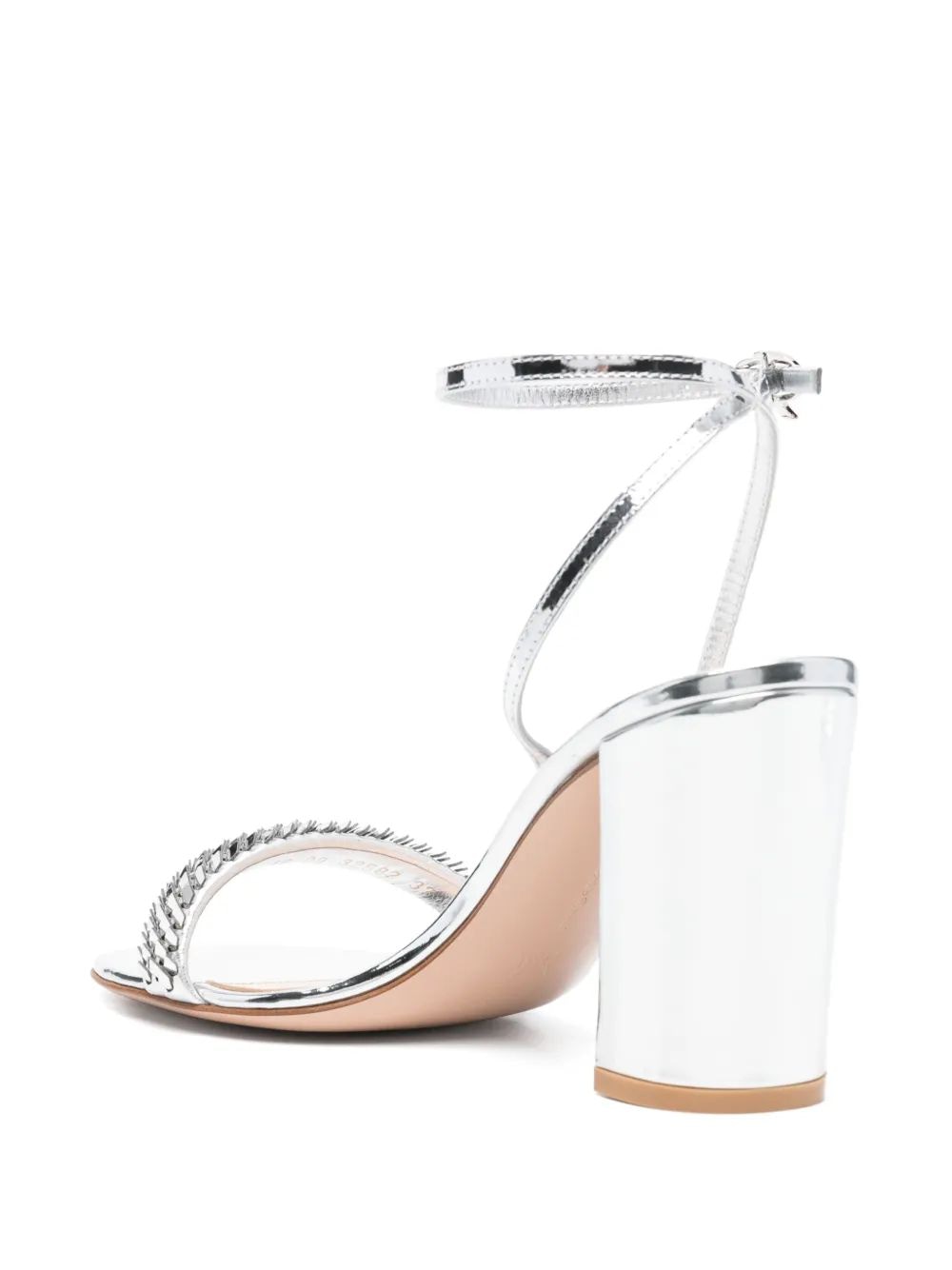 GIANVITO ROSSI Elegant Nappa Silk Sandals for Women - SS25