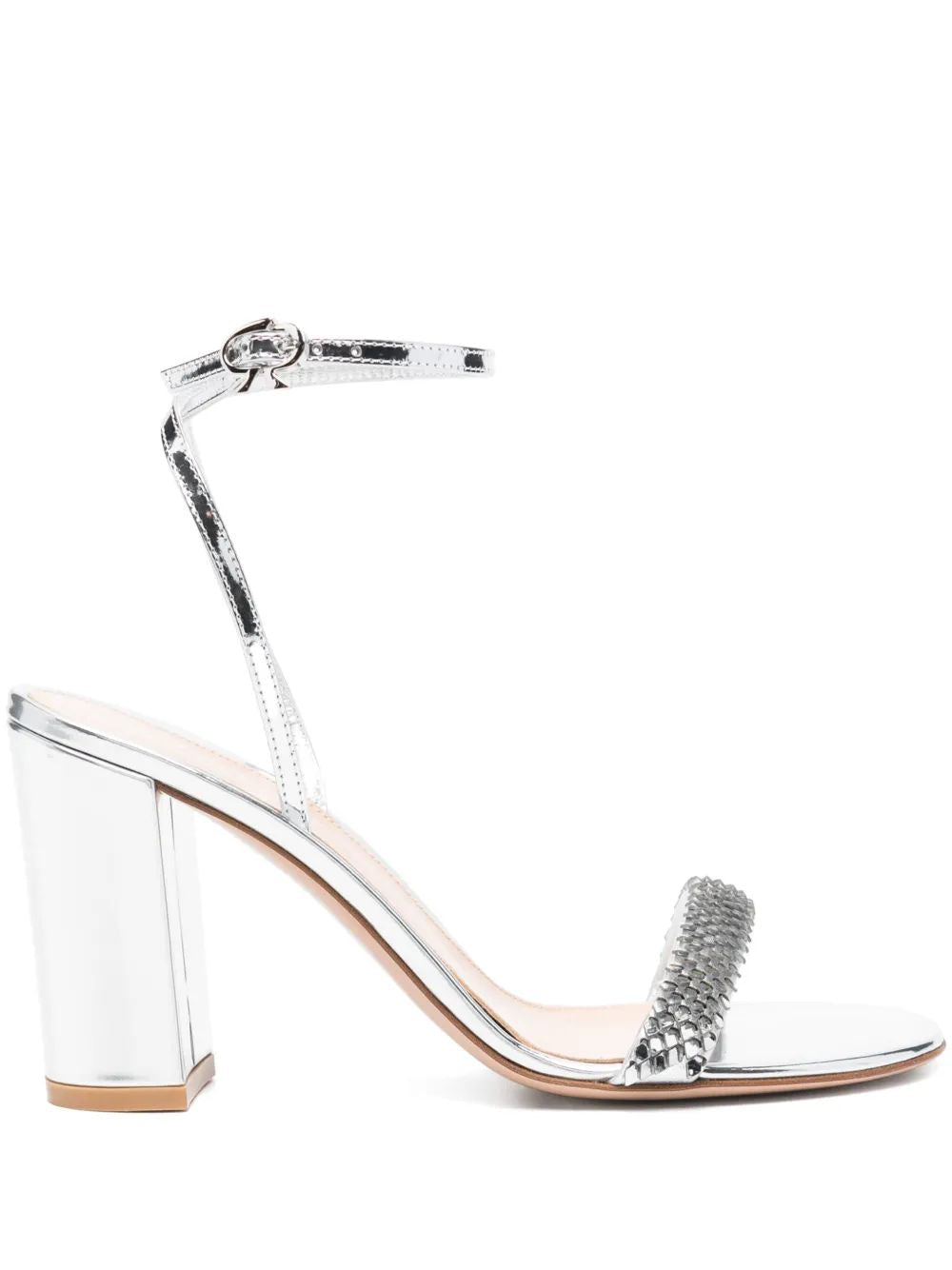 GIANVITO ROSSI Elegant Nappa Silk Sandals for Women - SS25