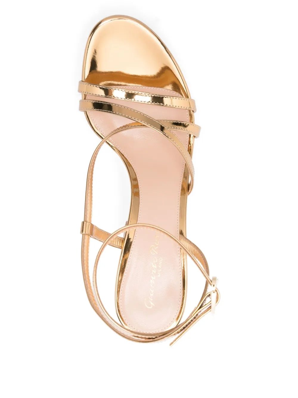 GIANVITO ROSSI Elegant Women’s Metal Detail Sandals