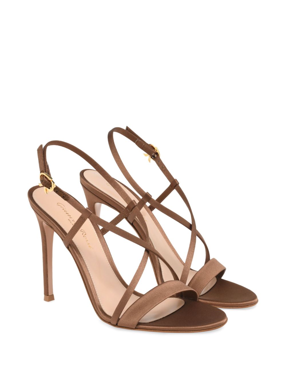 GIANVITO ROSSI Stylish Ankle Strap Stiletto Heel Sandals