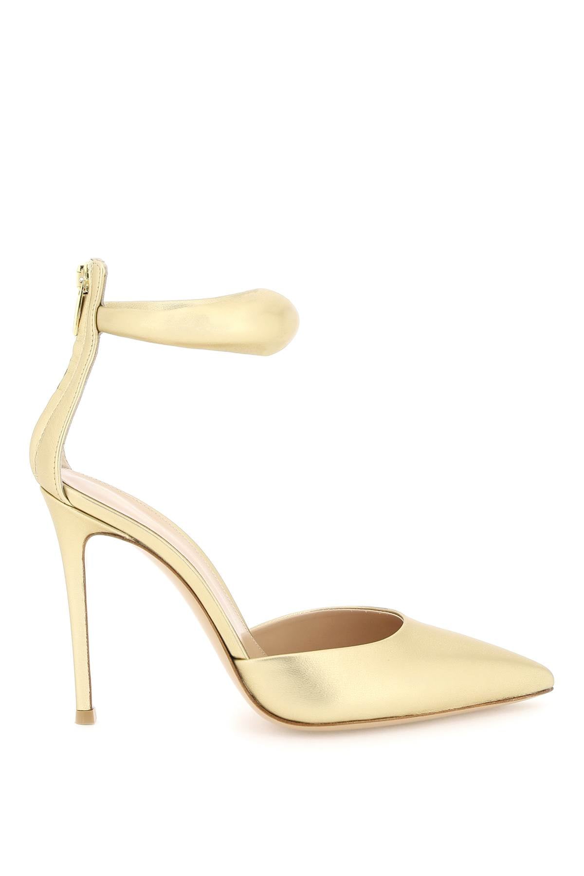 GIANVITO ROSSI Elegant Ankle Strap Pumps