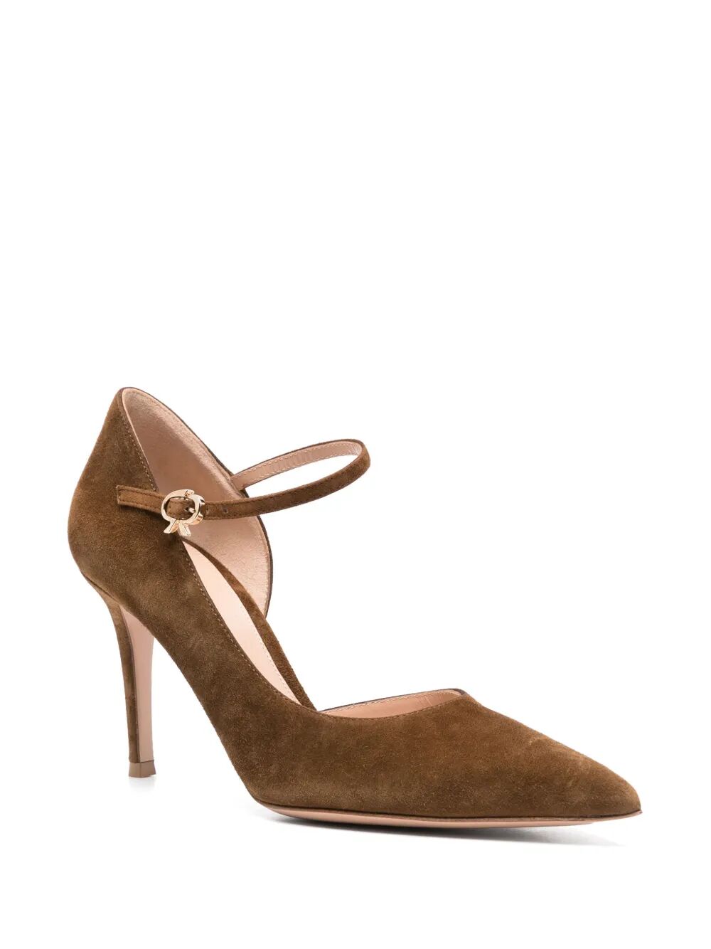 GIANVITO ROSSI Suede Decollete Sandals for Women