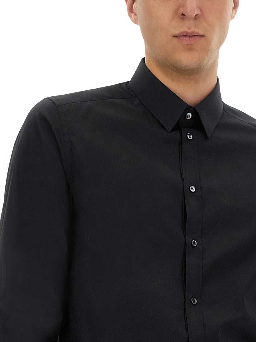 DOLCE & GABBANA Classic Cotton Button-Up Shirt for Men