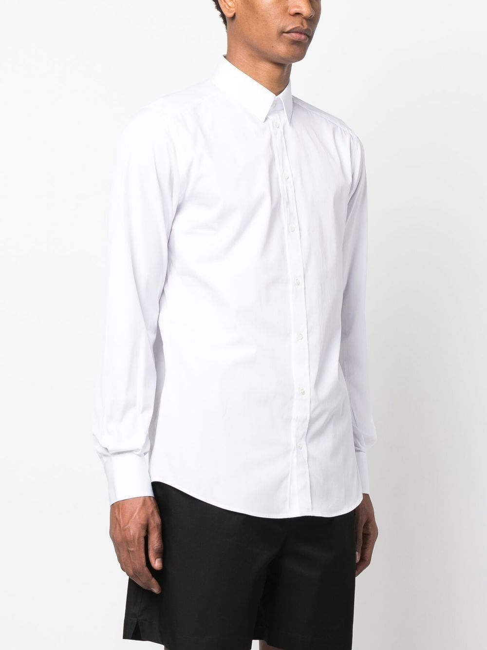DOLCE & GABBANA Classic Cotton Shirt for Men - FW25