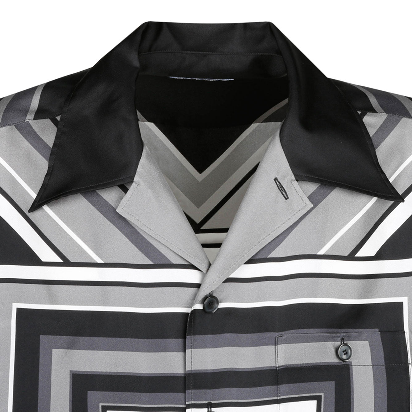 DOLCE & GABBANA Sleek Silk Stripe Shirt for Men