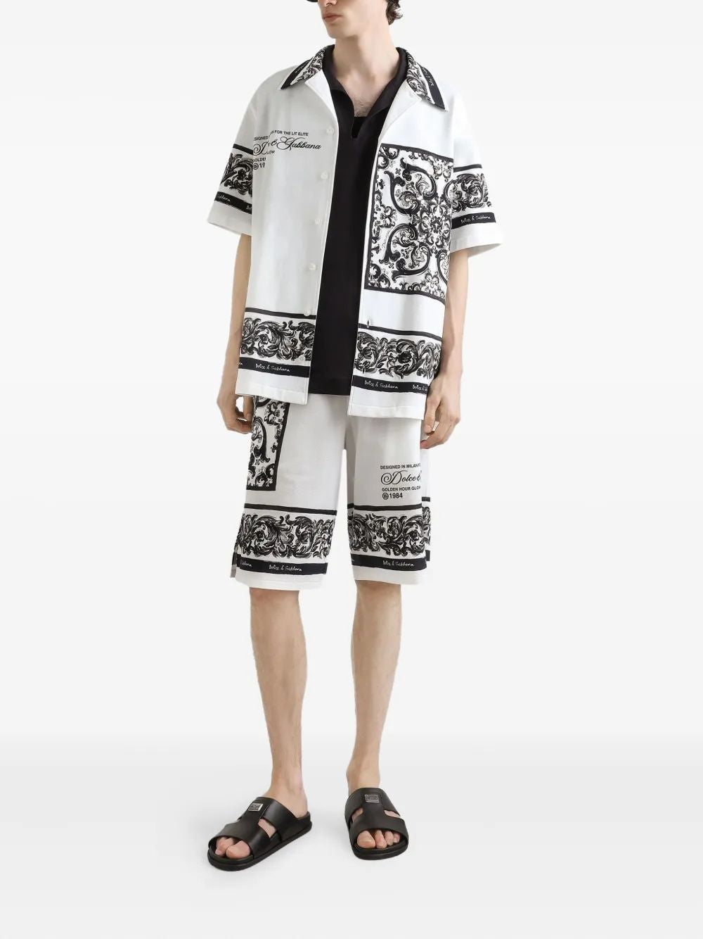 DOLCE & GABBANA Classic Men's Shirt - FW25 Collection