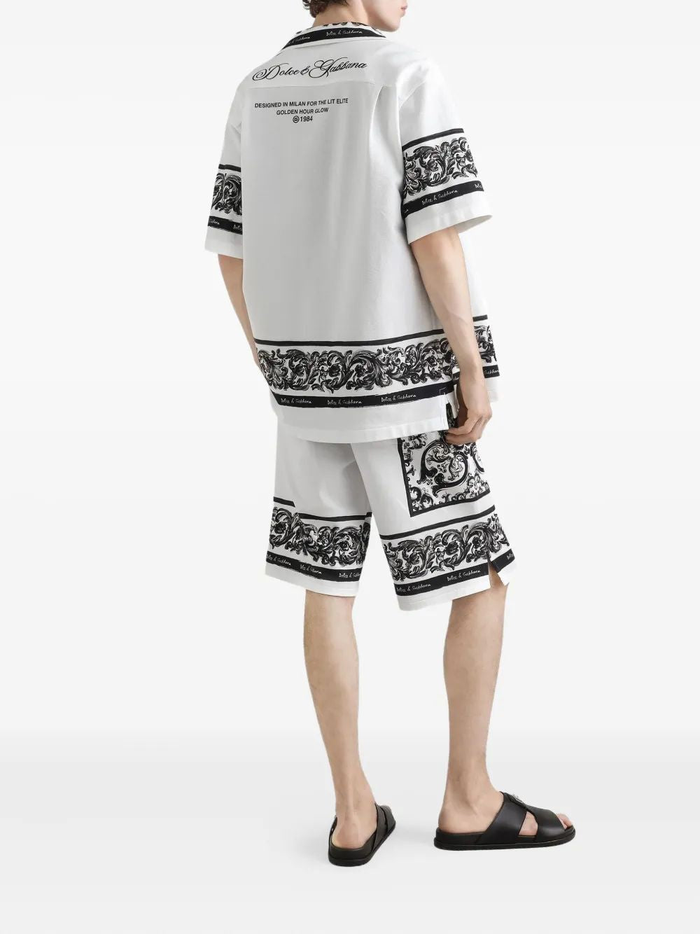 DOLCE & GABBANA Classic Men's Shirt - FW25 Collection