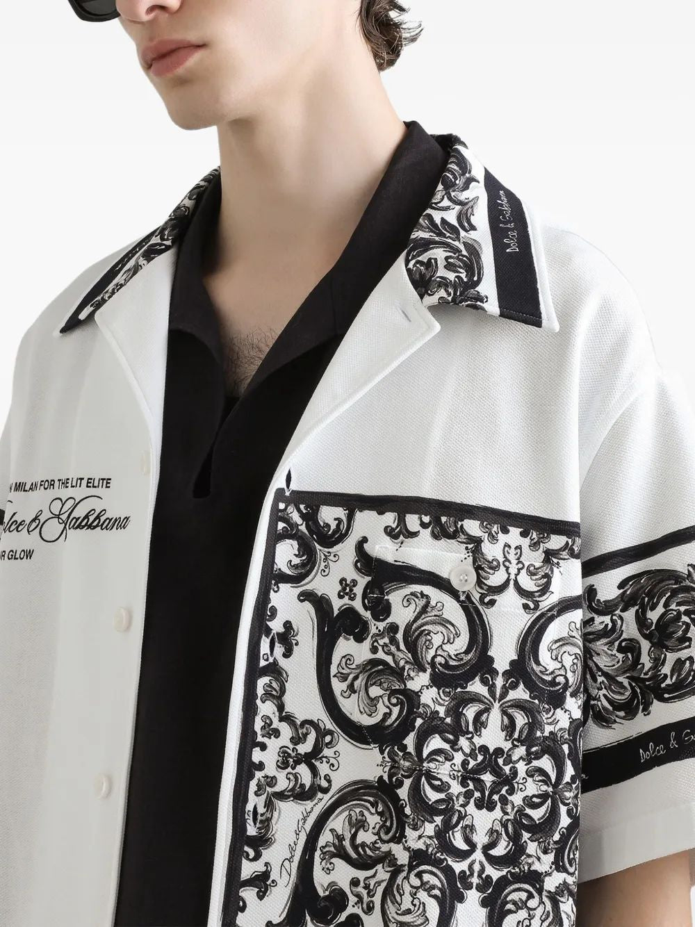 DOLCE & GABBANA Classic Men's Shirt - FW25 Collection