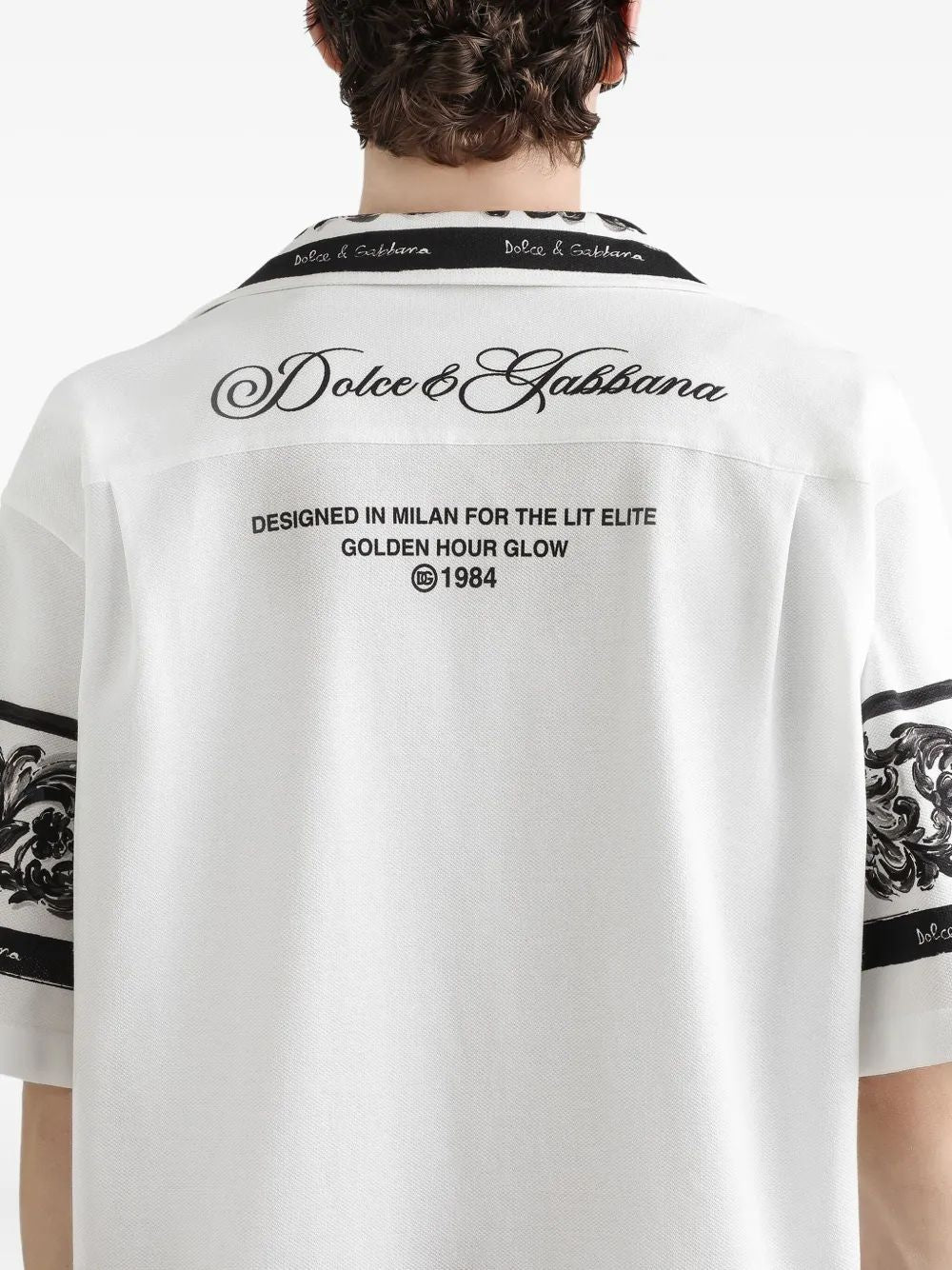 DOLCE & GABBANA Classic Men's Shirt - FW25 Collection