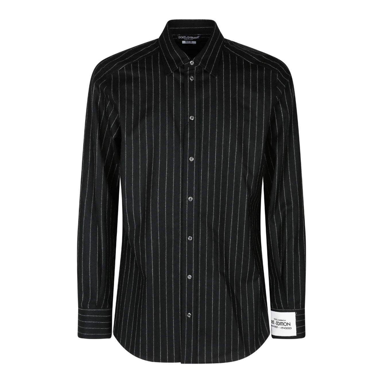 DOLCE & GABBANA Classic Virgin Wool Shirt for Men