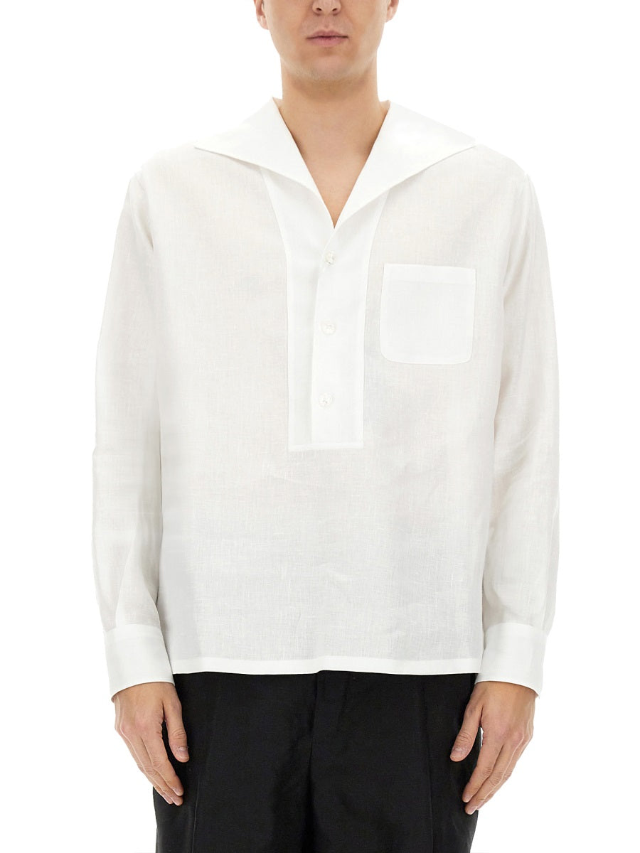 DOLCE & GABBANA Linen Shirt for Men - Size L
