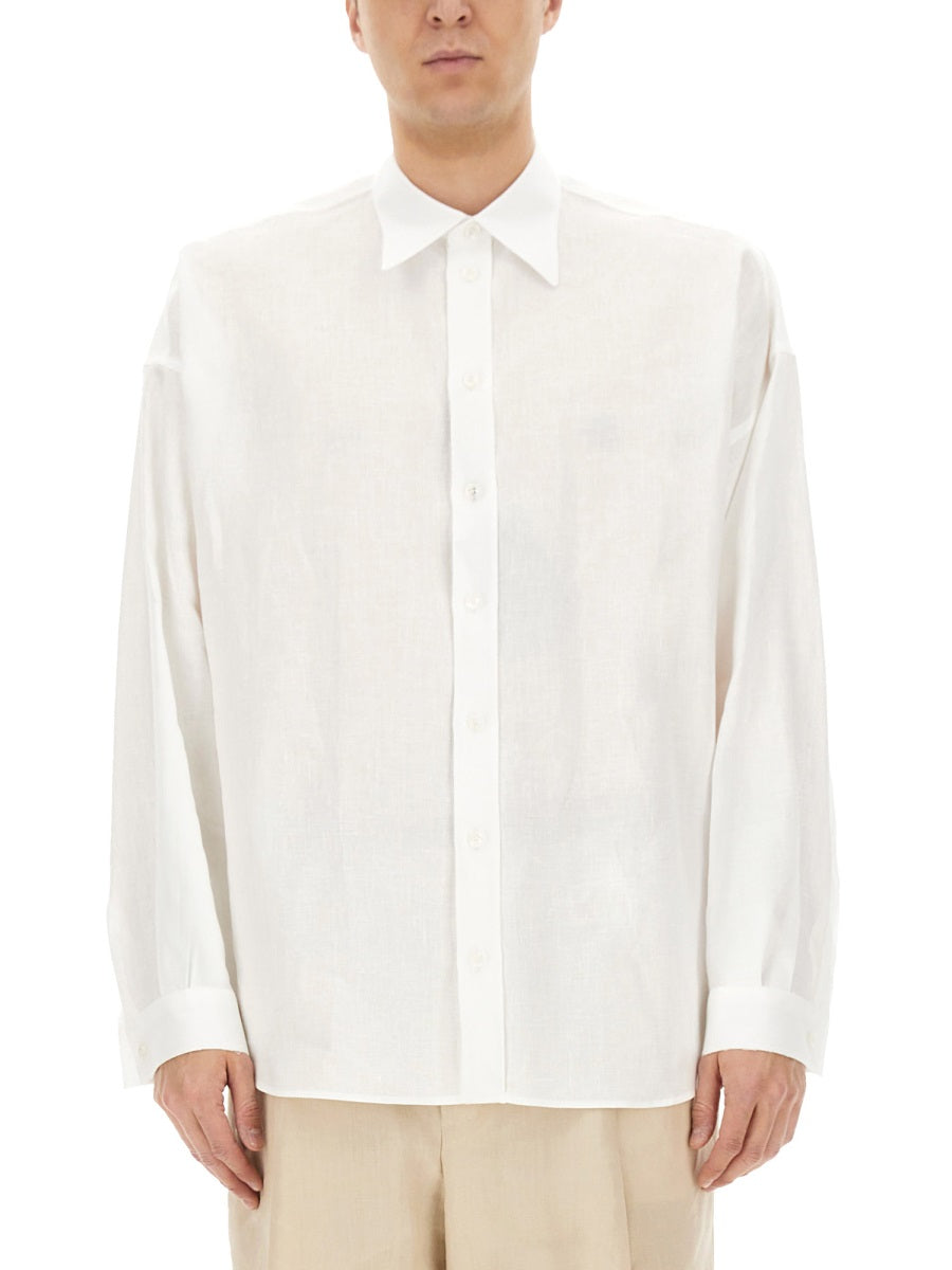 DOLCE & GABBANA Linen Shirt - Size 50