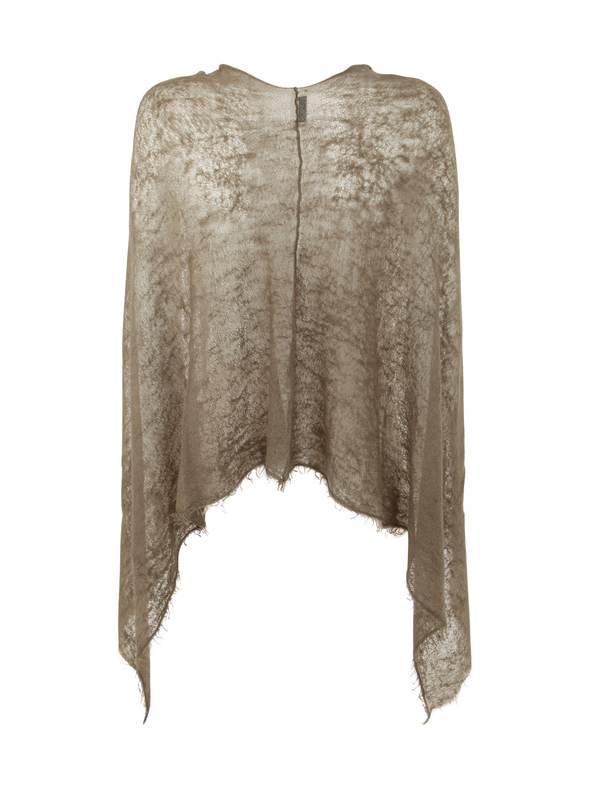 MIRROR IN THE SKY Semi Felted Poncho for Women