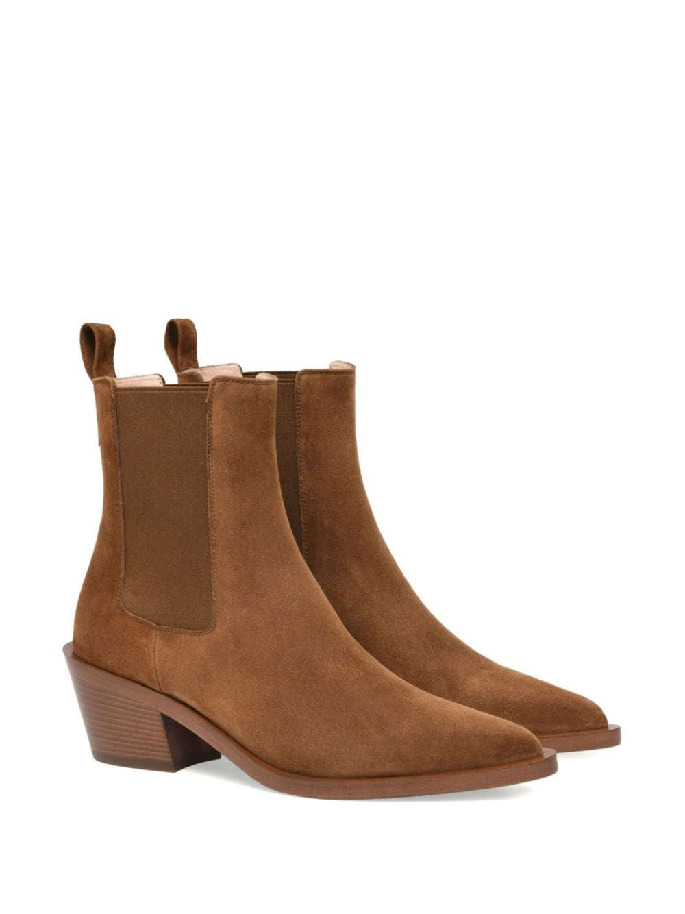 GIANVITO ROSSI Chic Suede Ankle Boots for Women