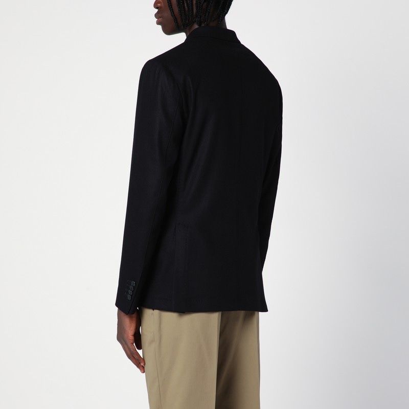 SANTANIELLO Wool-Blend Double-Breasted Jacket - Men's