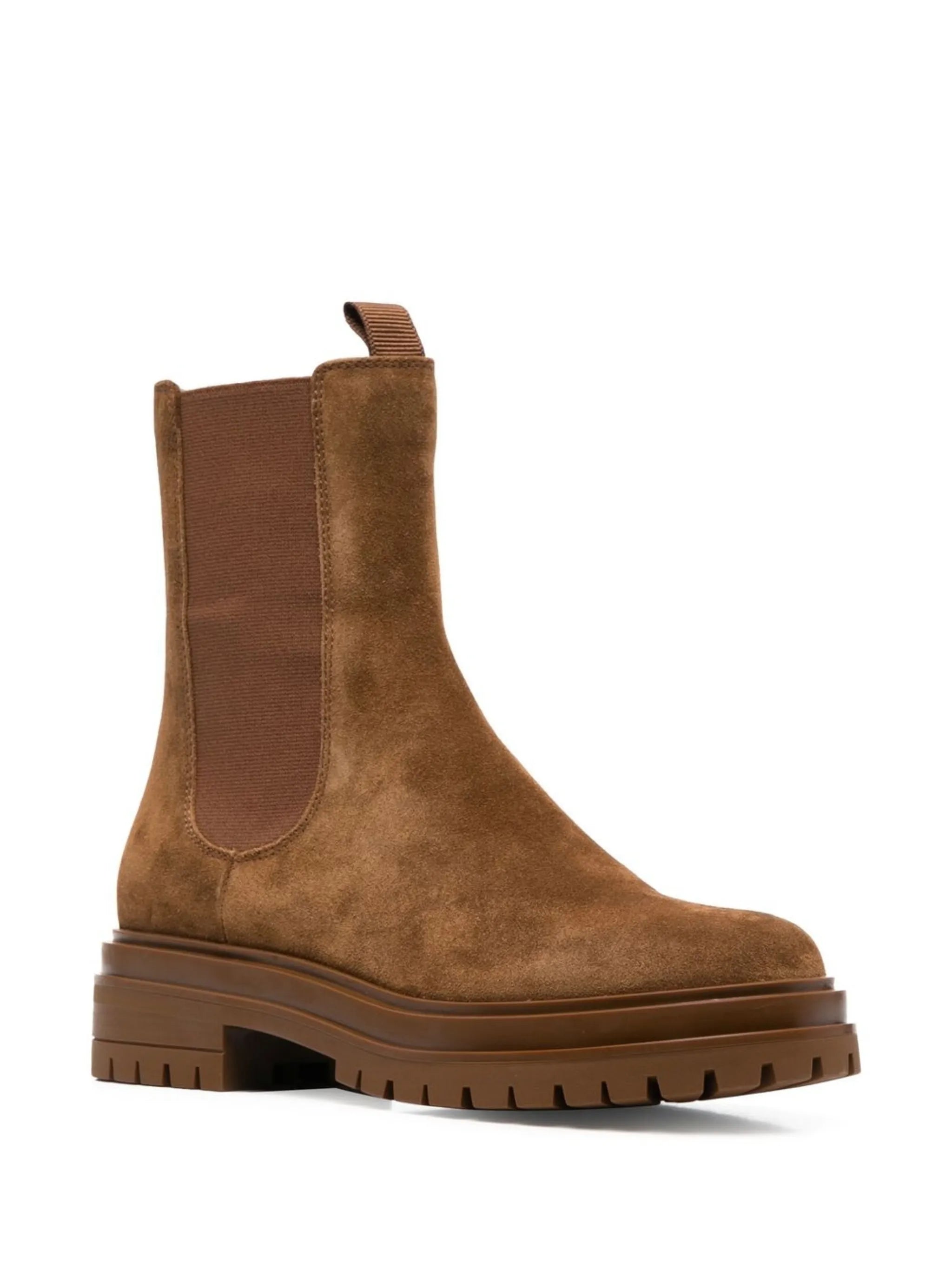 GIANVITO ROSSI Chester Leather Boots for Women - FW25