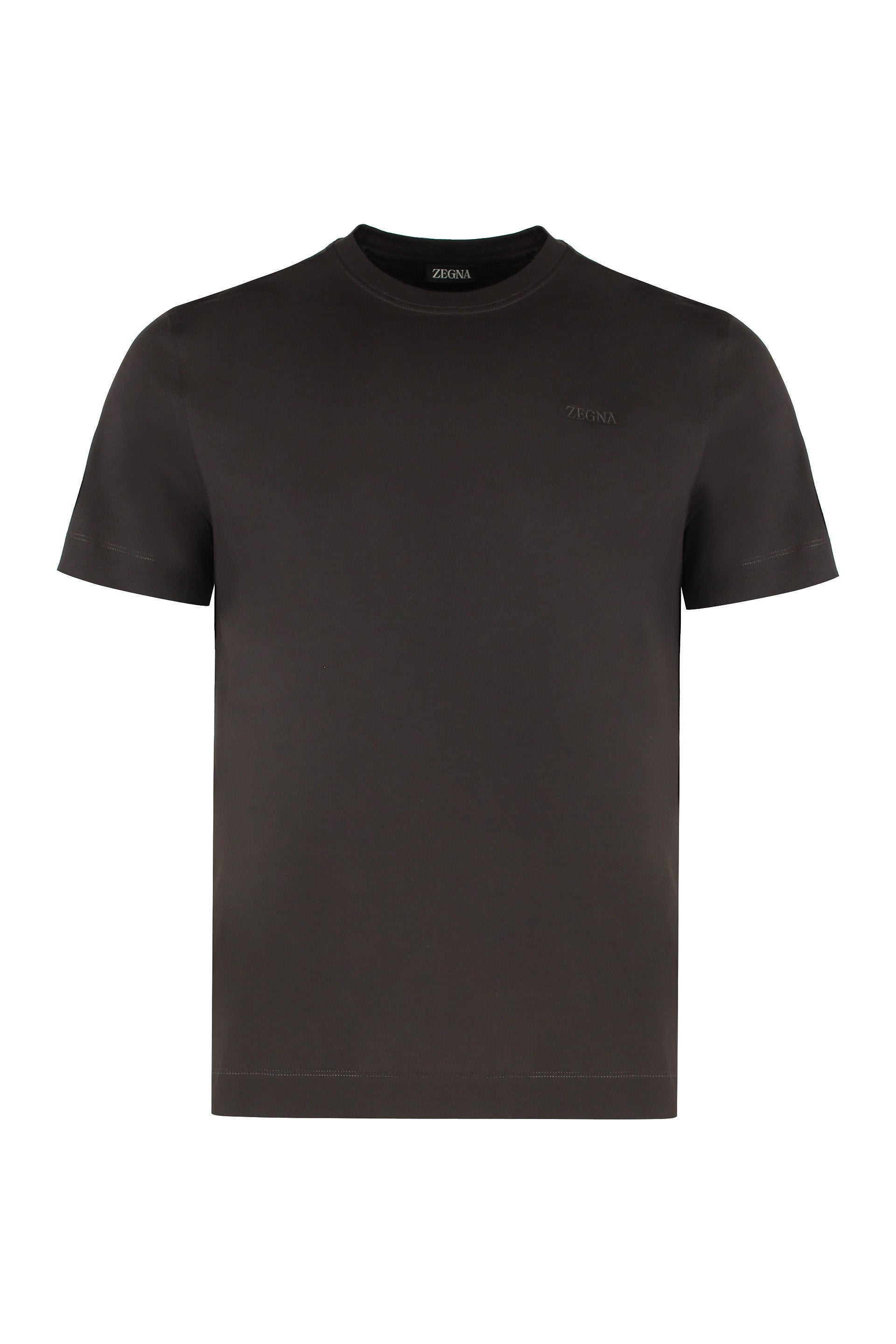 ZEGNA Classic Crew Neck Cotton T-Shirt for Everyday Wear