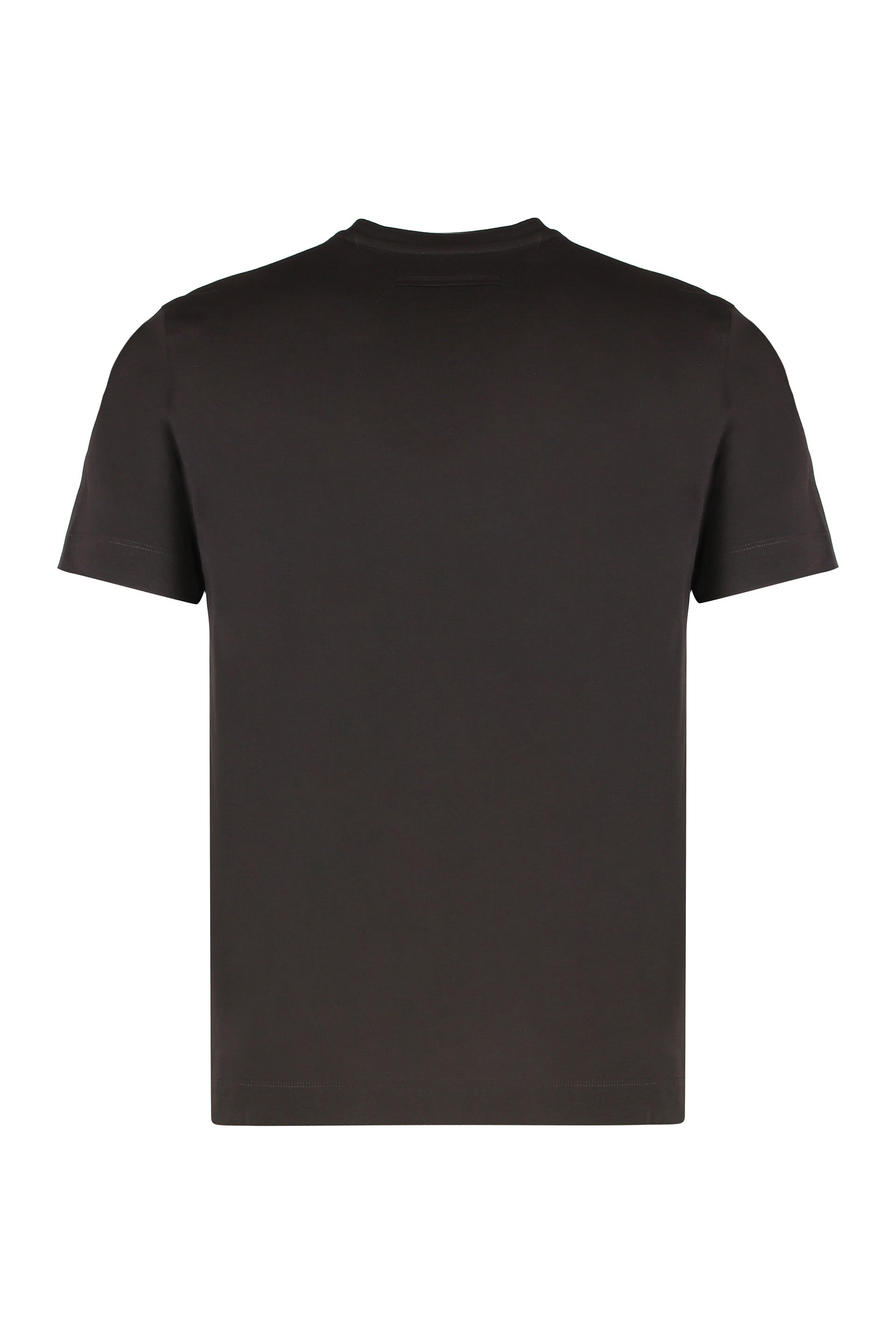 ZEGNA Classic Crew Neck Cotton T-Shirt for Everyday Wear