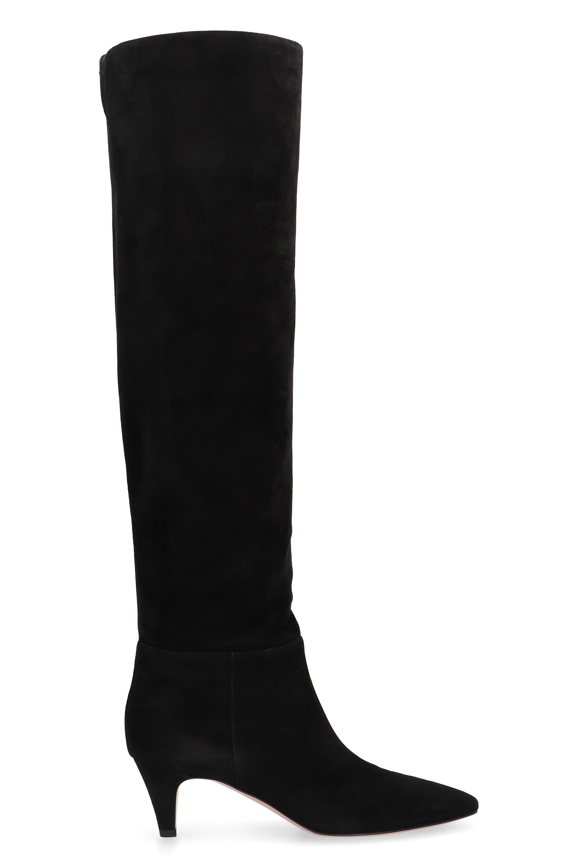 GIANVITO ROSSI Elise Suede Knee High Boots