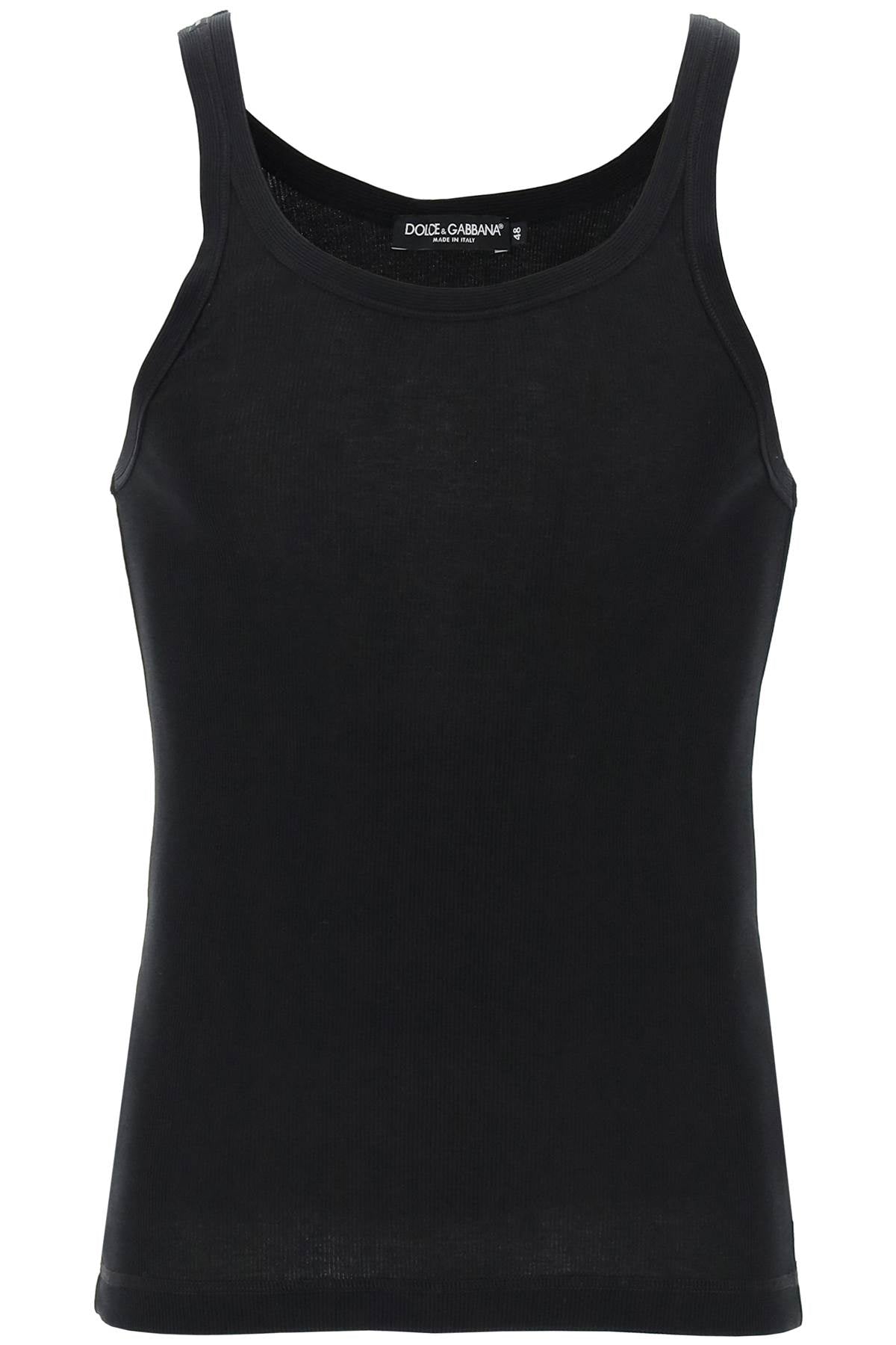 DOLCE & GABBANA Classic Cotton Tank Top for Men