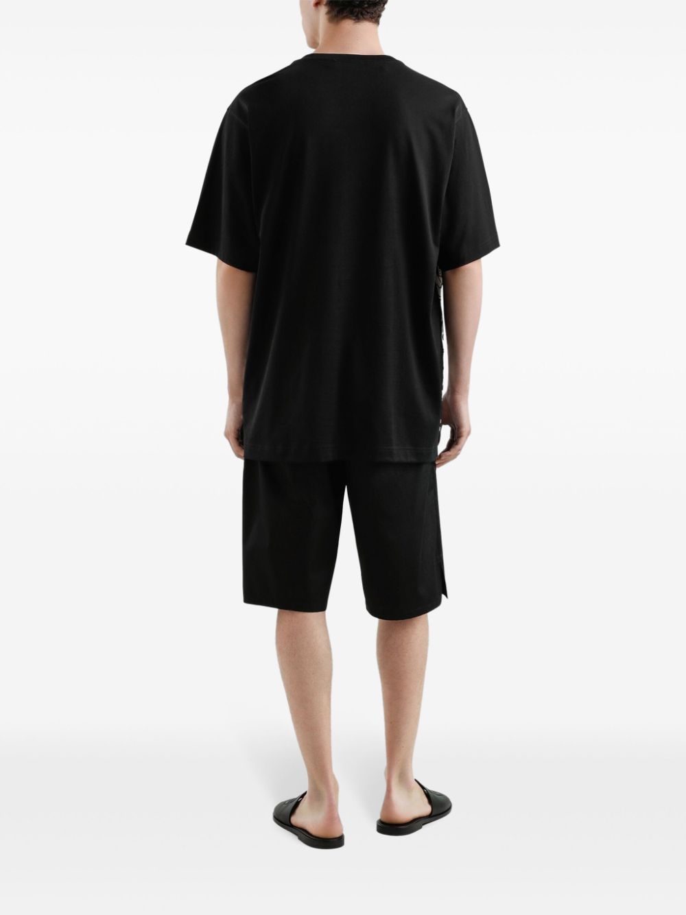 DOLCE & GABBANA Cotton T-Shirt with Bandana Print - Regular Fit Size 48