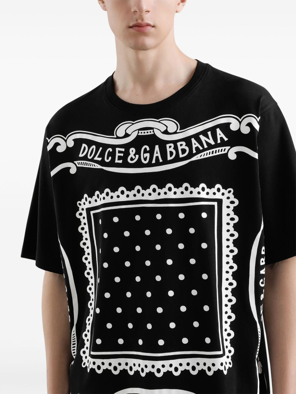 DOLCE & GABBANA Men's Short Sleeve Mini T-Shirt