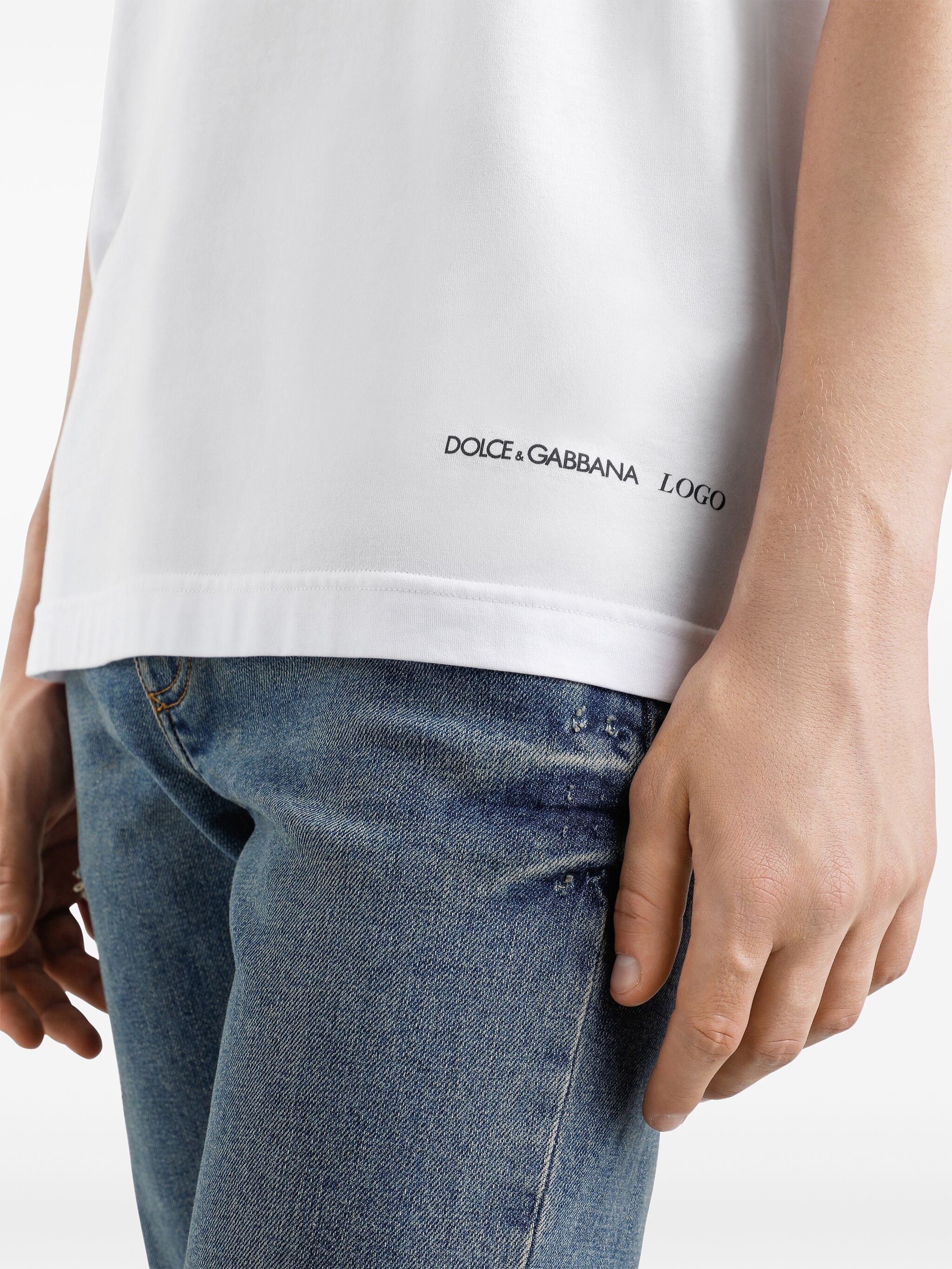 DOLCE & GABBANA Classic Cotton Crew-Neck T-Shirt