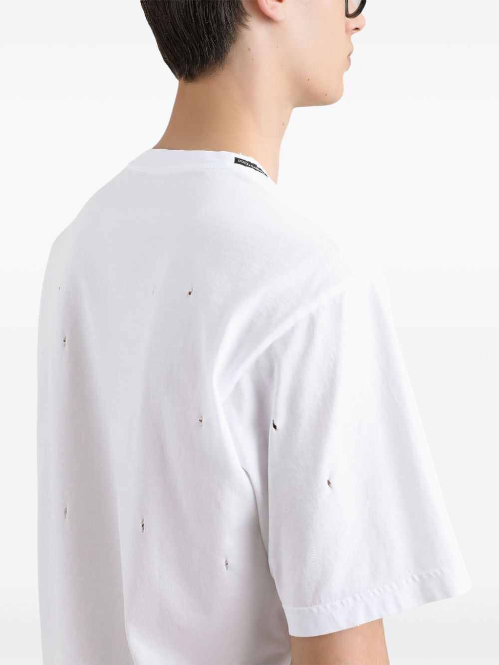 DOLCE & GABBANA Cotton Crew-Neck T-Shirt - SS25 Collection