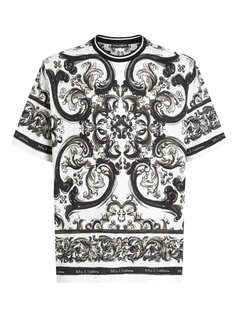 DOLCE & GABBANA Stylish Cotton T-Shirt for Men - FW25 Collection