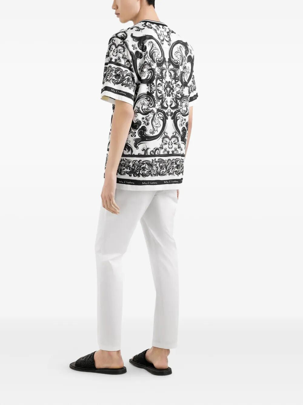 DOLCE & GABBANA Stylish Cotton T-Shirt for Men - FW25 Collection