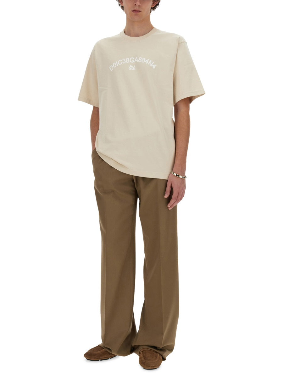 DOLCE & GABBANA Classic Logo T-Shirt - Size L