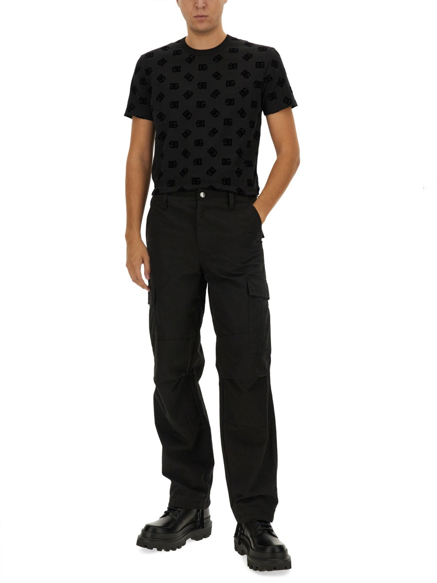 DOLCE & GABBANA Men's Cotton T-Shirt - Size 50