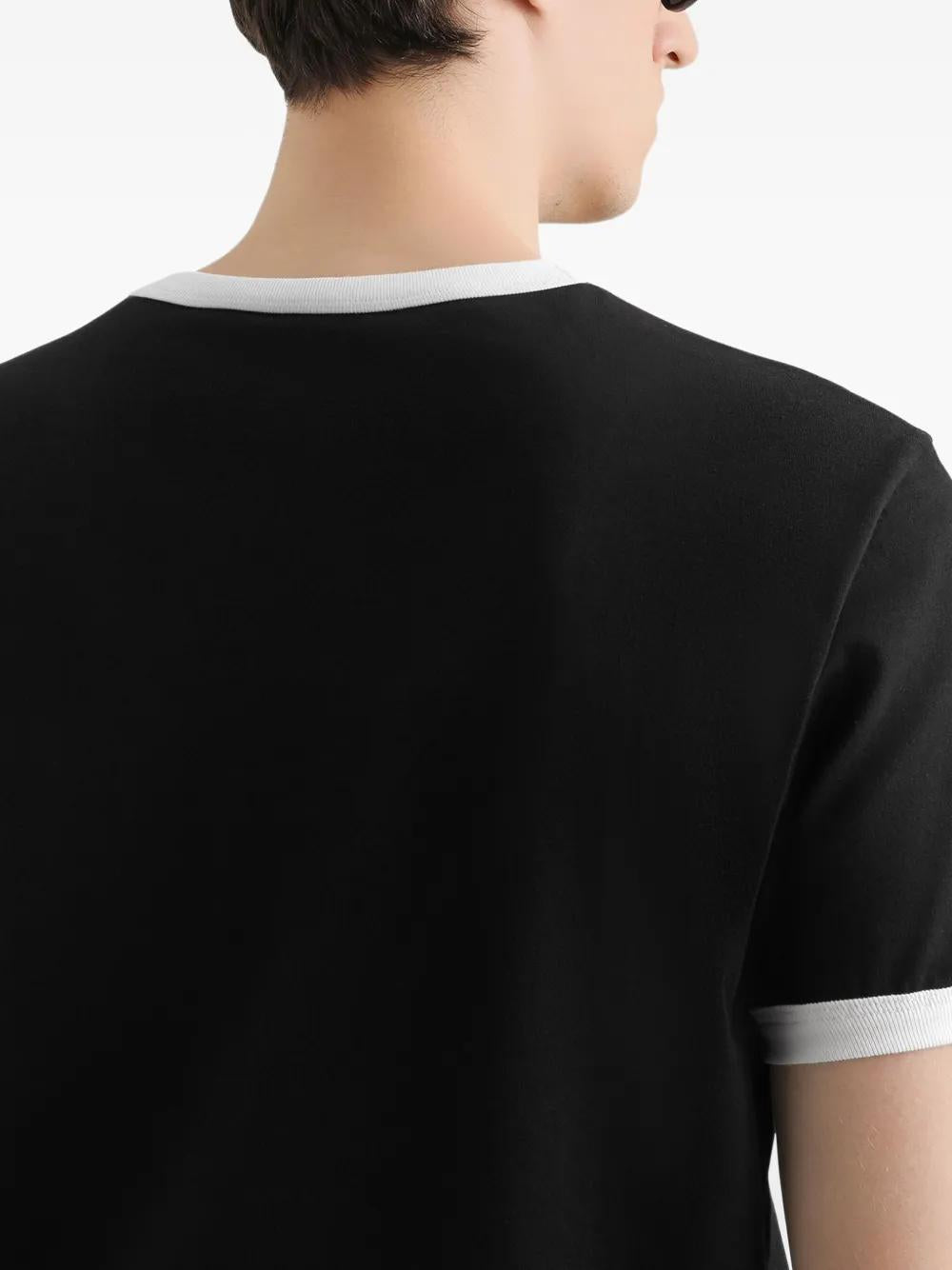 DOLCE & GABBANA Round Neck T-Shirt in Cotton - Men’s Fashion Essential