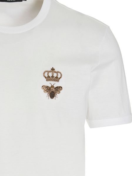 DOLCE & GABBANA Cotton Crew-Neck T-Shirt for Men