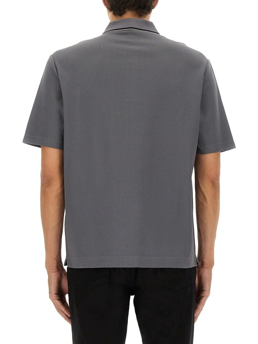 DOLCE & GABBANA Classic Cotton Polo Shirt for Men - FW25 Collection