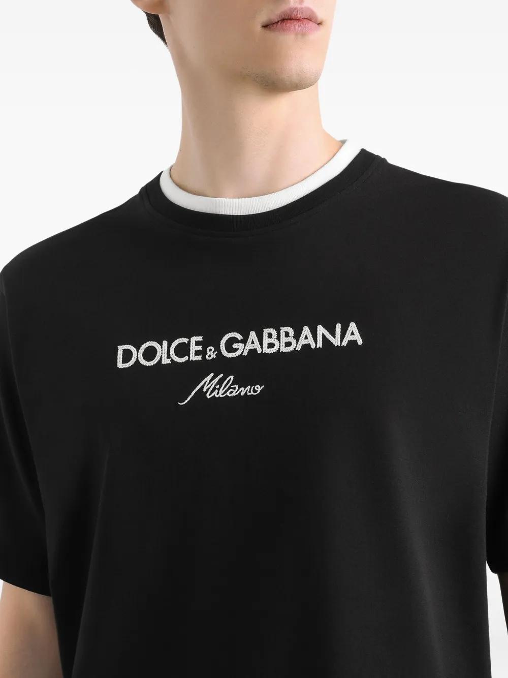 DOLCE & GABBANA Cotton Crew-Neck T-Shirt