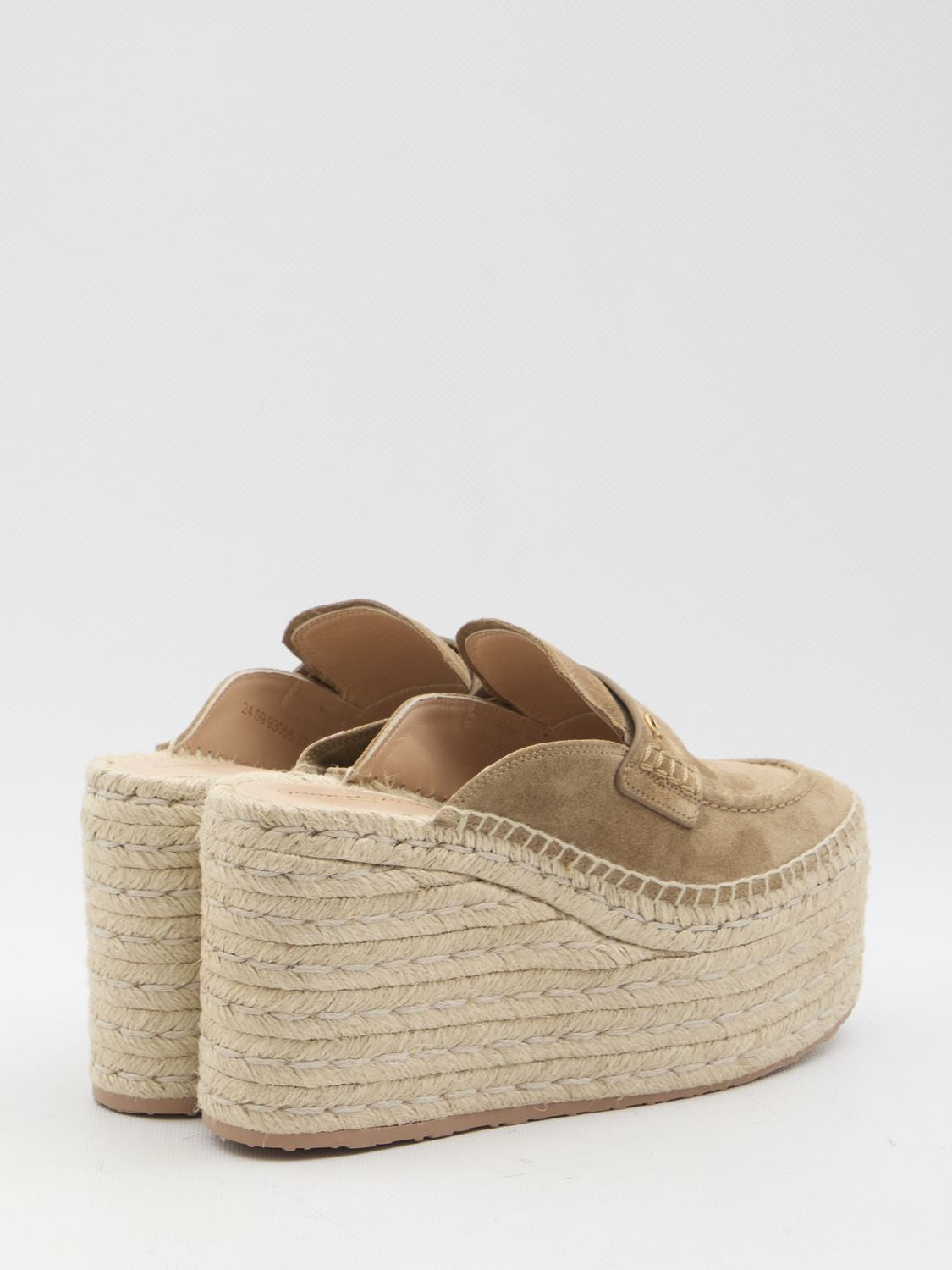 GIANVITO ROSSI Maxilla Espadrilles 6cm Platform 10cm Wedge for Women