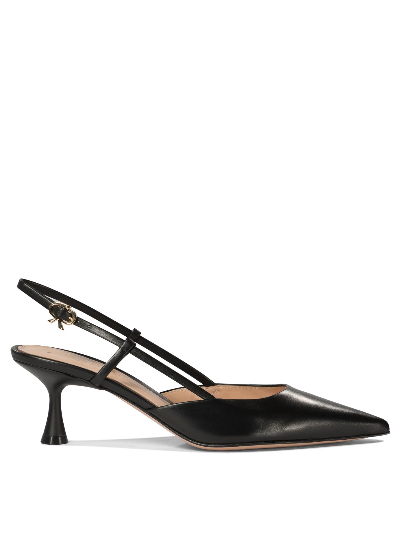 GIANVITO ROSSI Elegant Slingback Pumps with Hourglass Heel 55mm