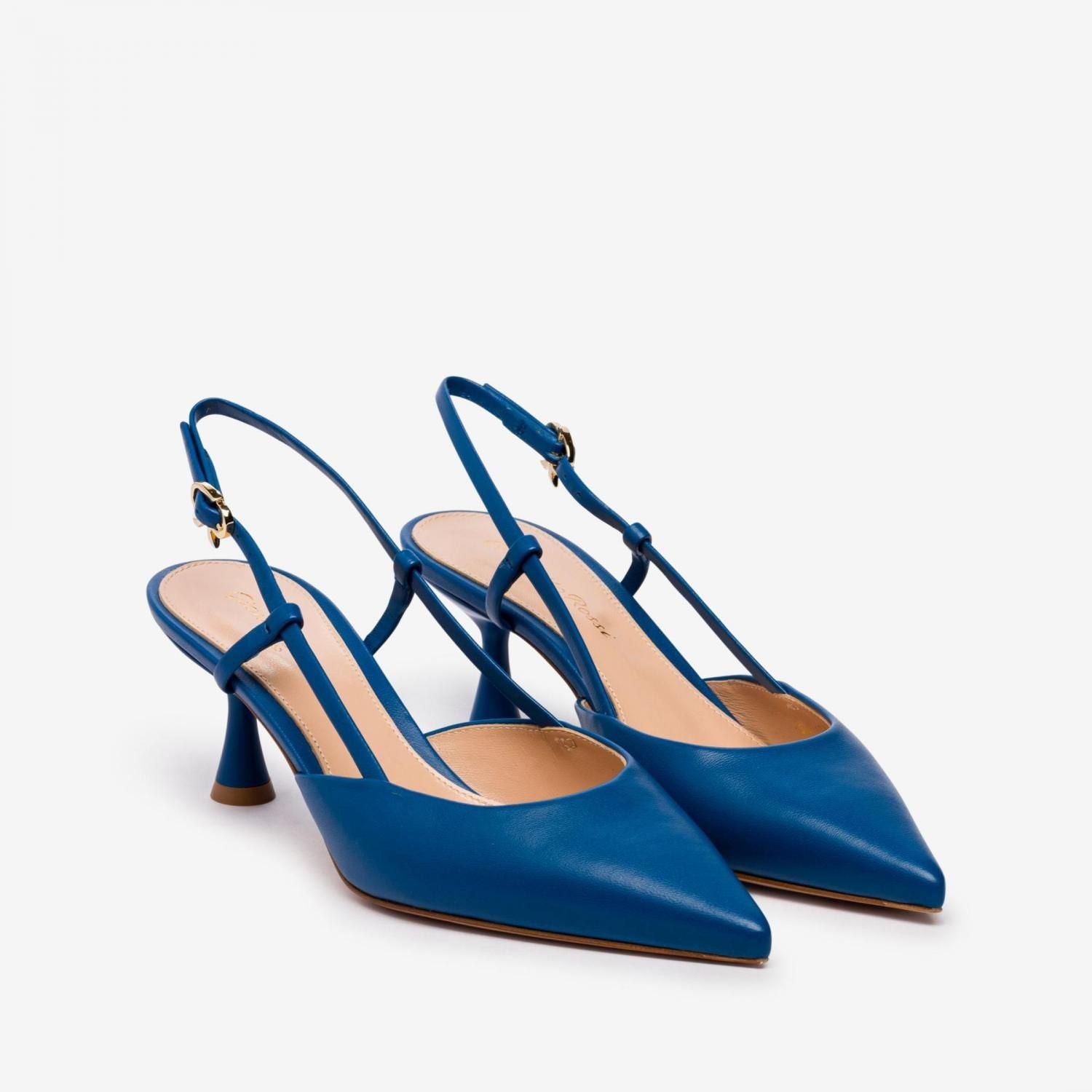 GIANVITO ROSSI Ascent Slingback Pumps 55mm