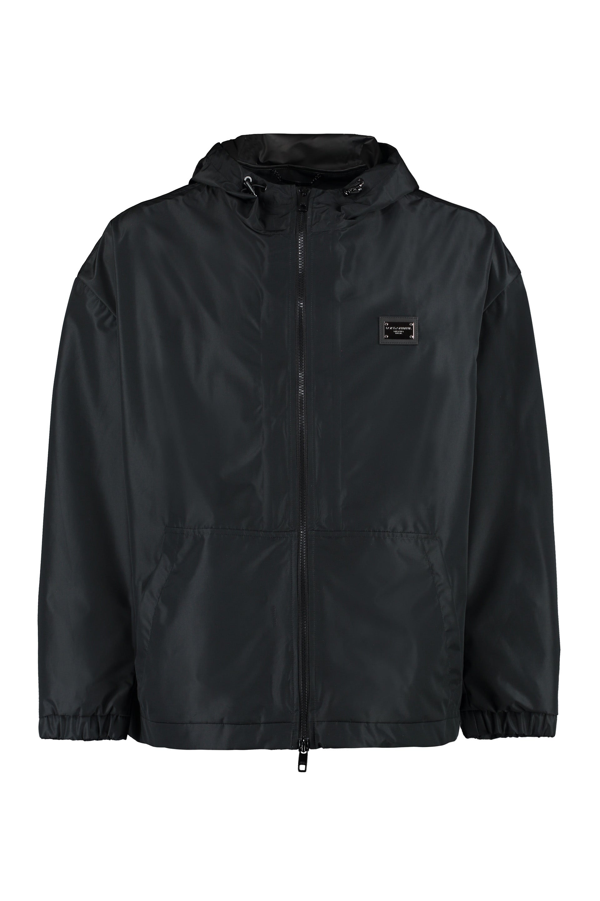 DOLCE & GABBANA Technical Fabric Hooded Jacket for Men - Spring/Summer 2025