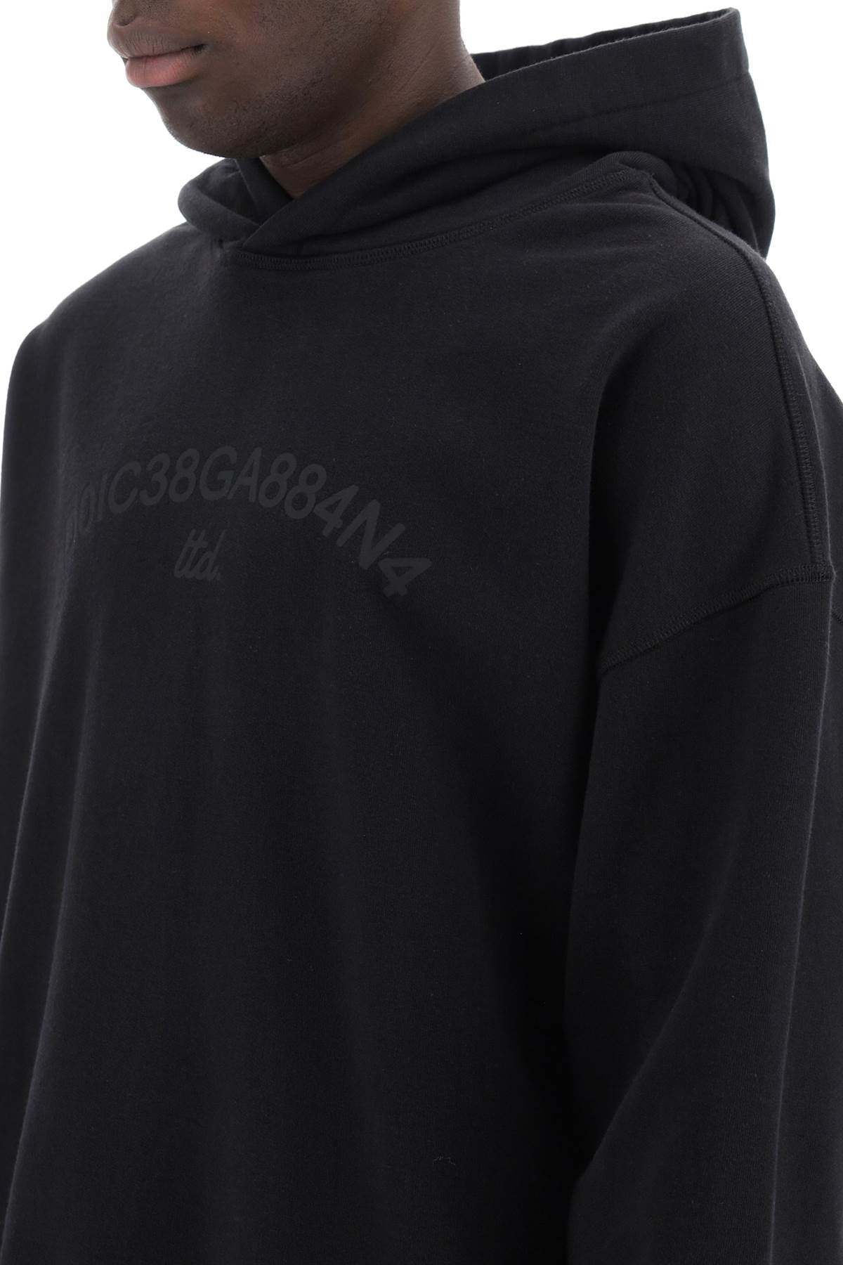 DOLCE & GABBANA Casual Cotton Sweatshirt with Hood for Men