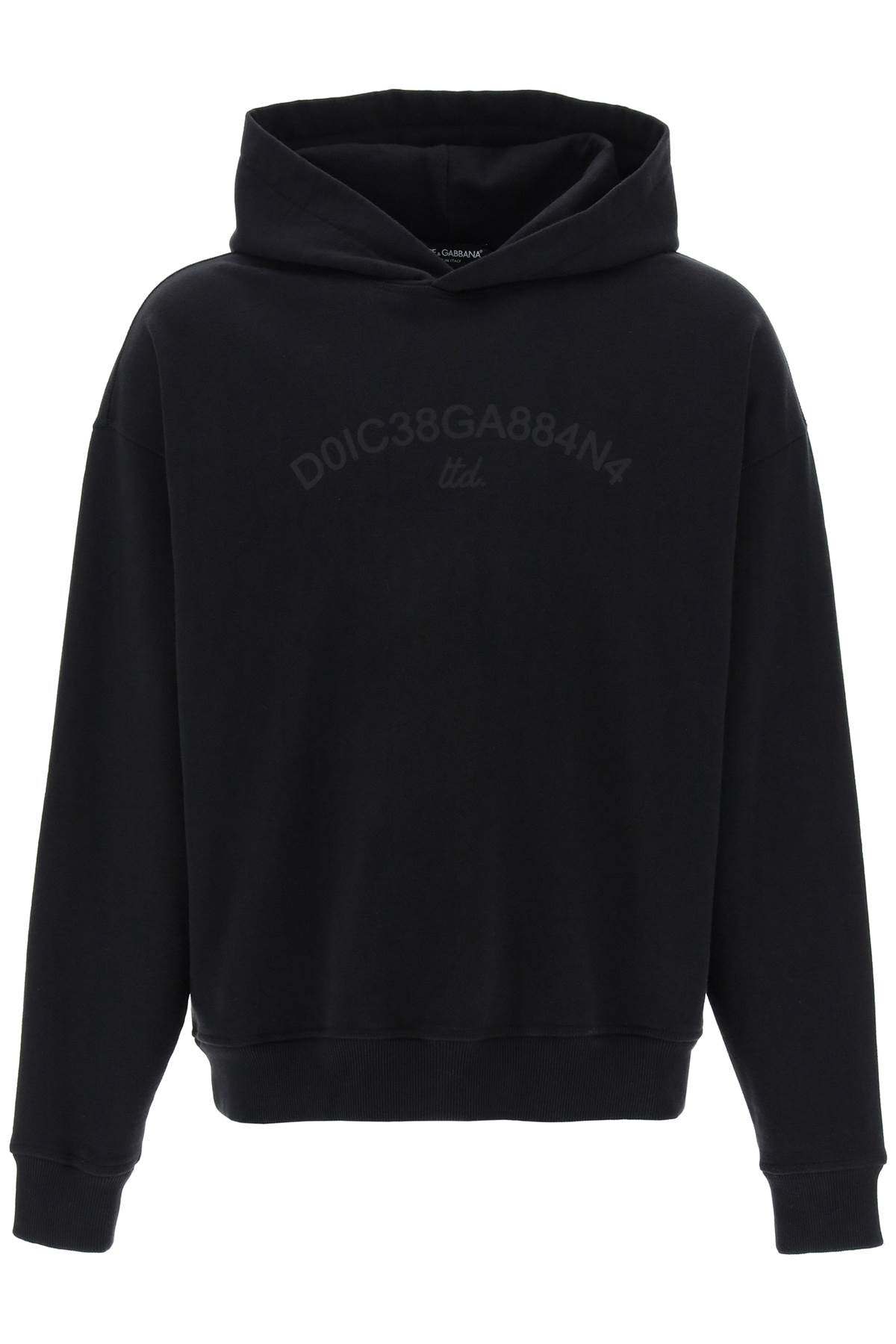 DOLCE & GABBANA Casual Cotton Sweatshirt with Hood for Men