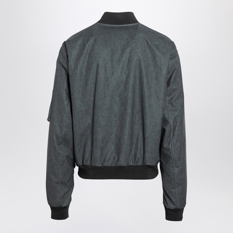 DOLCE & GABBANA Lightweight Linen Bomber Jacket - Men's FW24 Collection