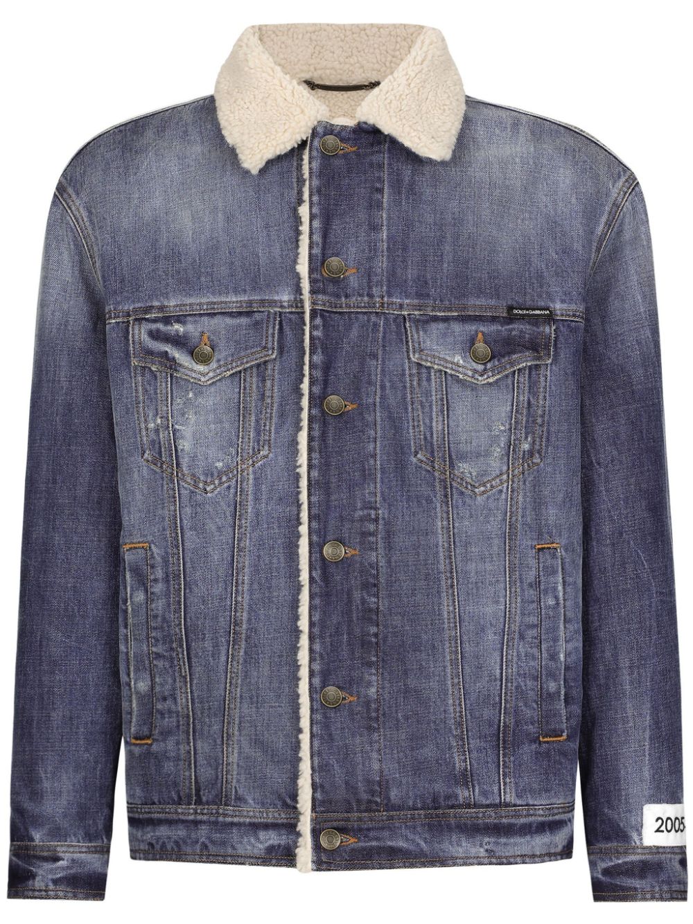 DOLCE & GABBANA Denim Jacket - Size 50 IT